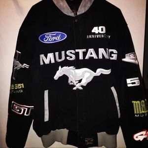 Ford Mustang JH designs varsity jacket